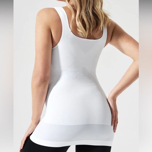 BLANQI Everyday Maternity Support White Tanktop Sz L - Picture 3 of 7